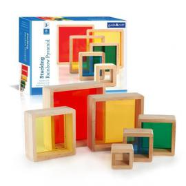 Набор блоков Guidecraft Block Play Цветная Пирамидка Guidecraft G5066