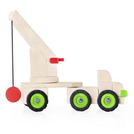 Іграшка Guidecraft Block Science Trucks Велика стінобитних машина G7533