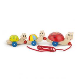 Іграшка-каталка Viga Toys Черепашки 59949