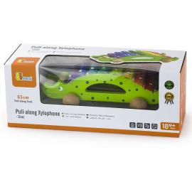 Іграшка-каталка Viga Toys Крокодил 50342