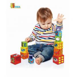 Набір кубиків Viga Toys Пірамідка 59461
