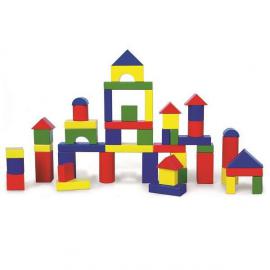 Набір будівельних блоків Viga Toys 50 шт., 3,5 см 59542