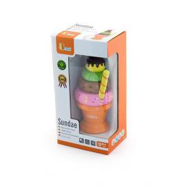 Ігровий набір Viga Toys Морозиво з фруктами. Вишенька 51322