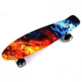 Penny Board Fish Fire and Ice.