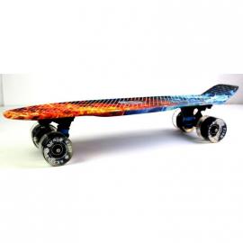 Penny Board Fish Fire and Ice.