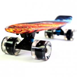 Penny Board Fish Fire and Ice.