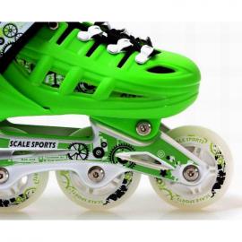 Ролики Scale Sports Green, розмір 34-37