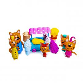Ігровий набір з фігурками Три кота N73-2