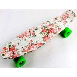 Penny Board Flowers.