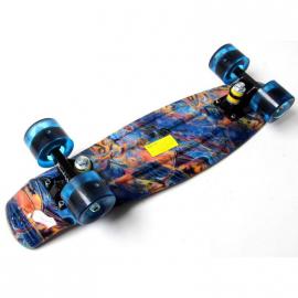 Penny Board Blue pyramid