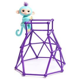 Комплект Fingerlings Jungle Gym PlaySet + інтерактивна мавпочка Zoe