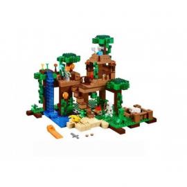 Конструктор Bela Minecraft 10471 Будиночок на дереві в джунглях 718 деталей