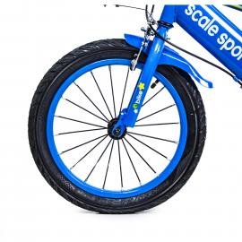 Велосипед 16 Scale Sports Синій T13, Ручний та Дисковий Гальмо