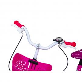 Велосипед 16 Scale Sports Рожевий T15, Ручний та Дисковий Гальмо