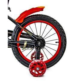 Велосипед 16 SHENGDA Red T18, Ручний та Дисковий Гальмо