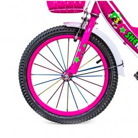 Велосипед 16 SHENGDA Pink T18, Ручний та Дисковий Гальмо