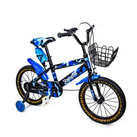 Велосипед 16 SHENGDA Blue T2006, Ручний та Дисковий Гальмо