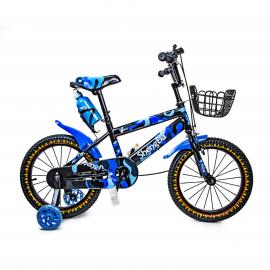 Велосипед 16 SHENGDA Blue T2006, Ручний та Дисковий Гальмо