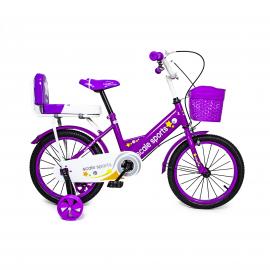 Велосипед 16 Scale Sports Фіолетовий T15, Ручний та Дисковий Гальмо