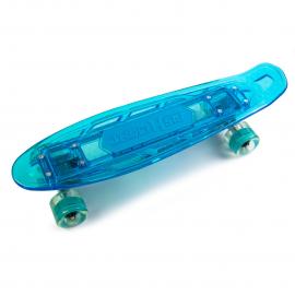 Penny Fish Skateboard Original Blue. Музична і дека, що світиться!