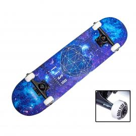 Скейтборд дерев'яний від Fish Skateboard Heart Blue