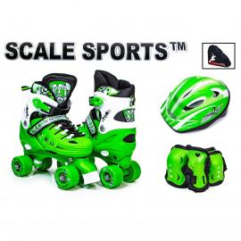 Комплект квадів Scale Sport Green, розмір 34-37