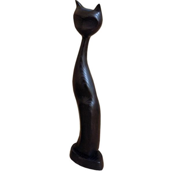 Скульптура Кіт чорний