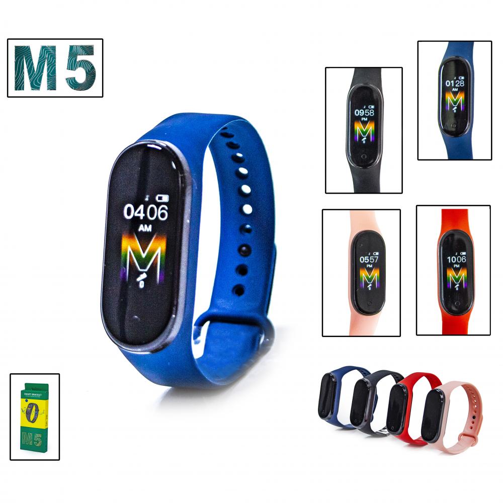 Фітнес Браслет Smart Band M5 Синій