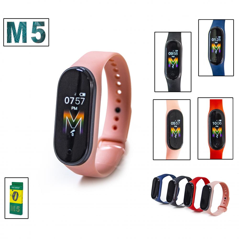 Фитнес Браслет Smart Band M5 Розовый