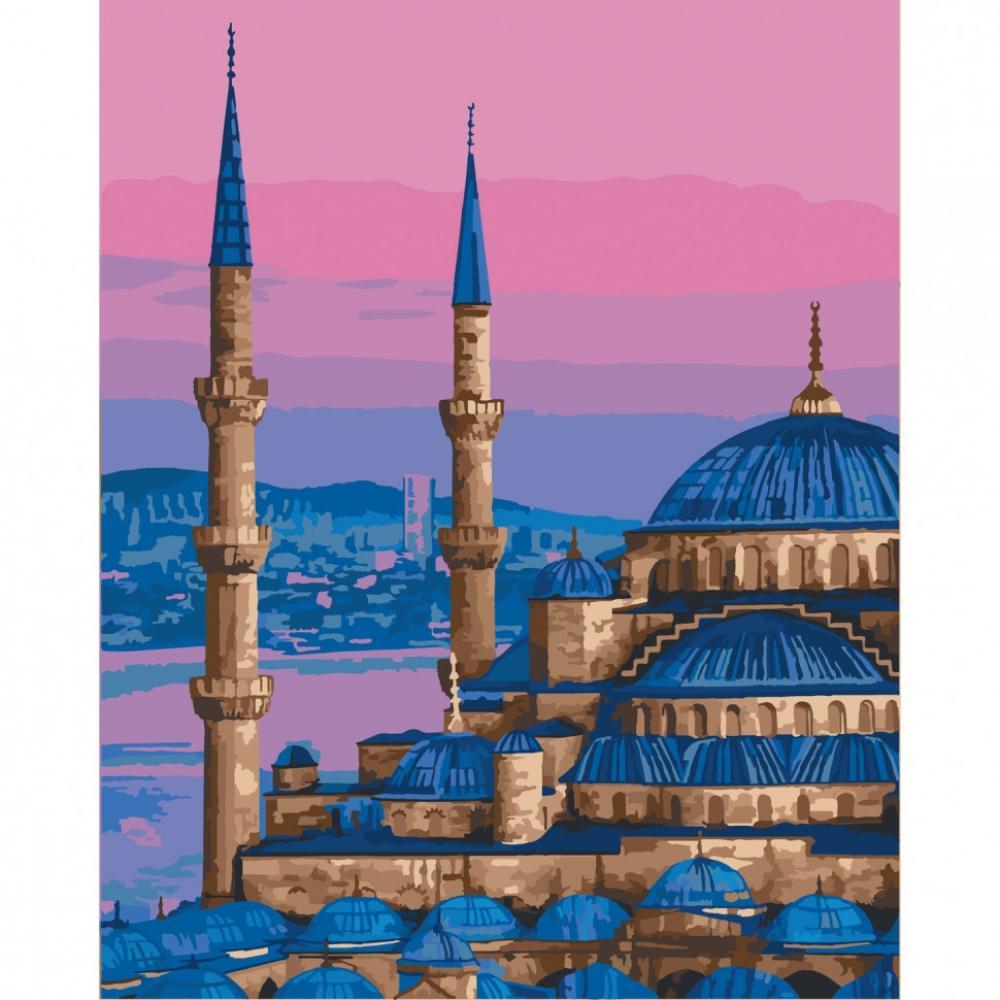 Картина за номерами Блакитна мечеть. Стамбул Art Craft 11225-AC 40х50 см
