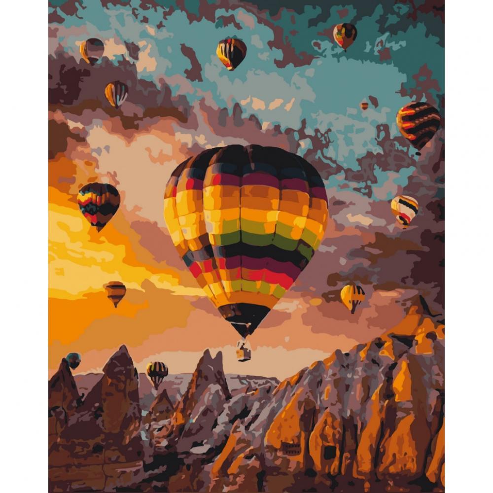 Картина по номерам. Art Craft Воздушные шары Каппадокии 40*50 см 10503-AC