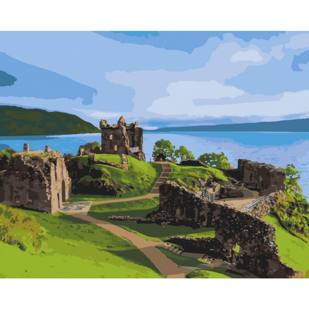 Картина по номерам. Art Craft Замок Аркарт. Шотландия 38*50 см 11217-AC