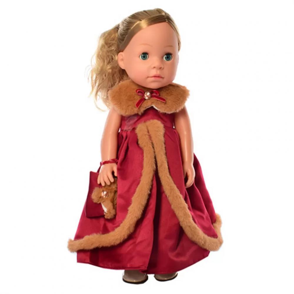 Детская интерактивная кукла M 5414-15-1 обучает странам и цифрам Red
