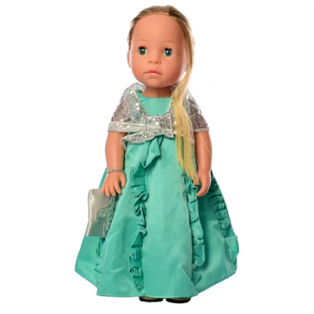 Дитяча інтерактивна лялька M 5414-15-1 навчає країнам та цифрам Turquoise