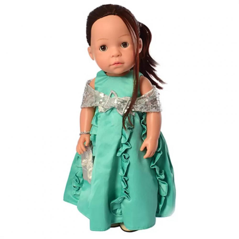 Интерактивная кукла в платье M 5414-15-2 с изучением стран и цифр Turquoise
