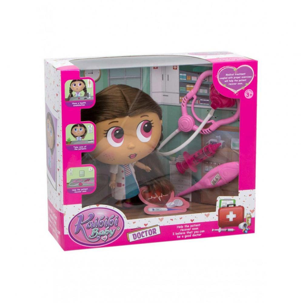 Кукла-пупс Доктор BLD287 с аксессуарами Розовый