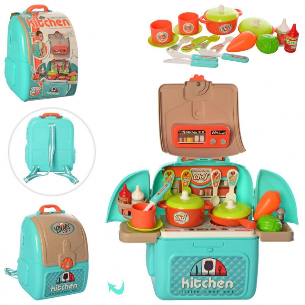 Детский игровой набор Кухня 008-966A с продуктами