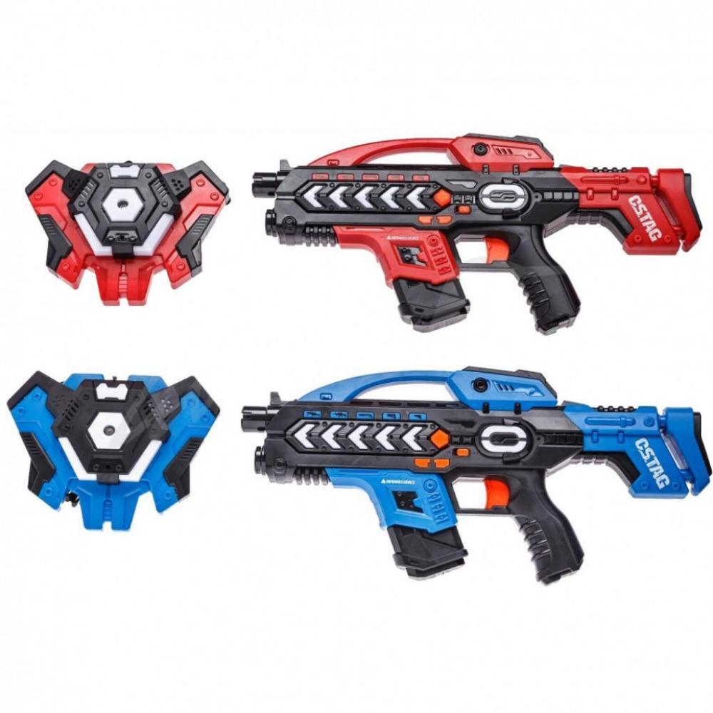 Набір лазерної зброї Canhui Toys Laser Guns CSTAG 2 пістолети + 2 жилети BB8903F