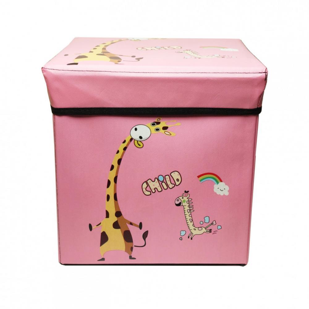 Кошик-скринька для іграшок BT-TB-0019 31*31*31см Рожевий