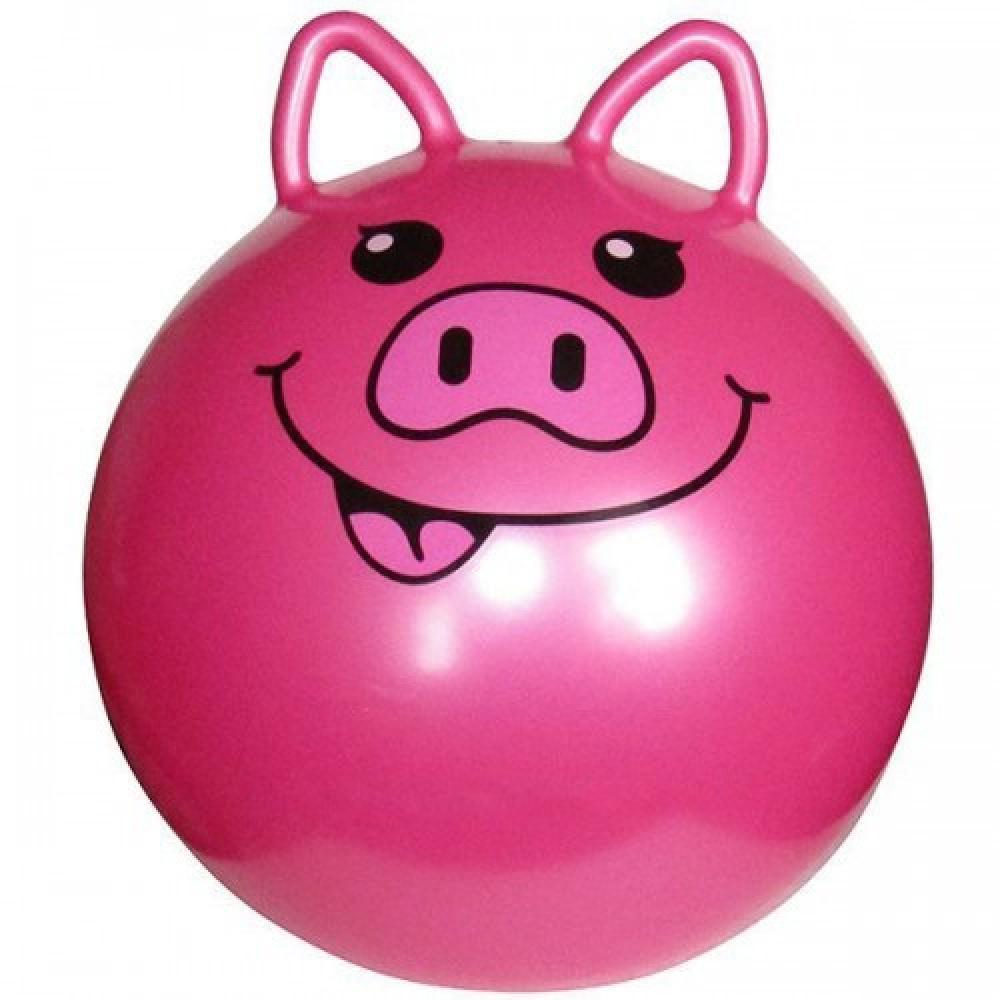 М'яч для фітнесу MS 0936 Рожева свинка