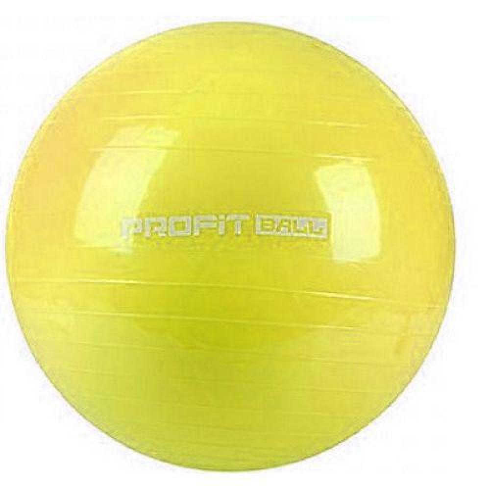М'яч для фітнесу Фітбол MS 0383, 75 см Жовтий