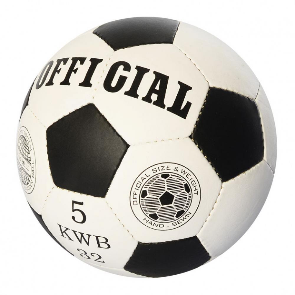 Мяч футбольный OFFICIAL 2500-203 размер 5 Черный