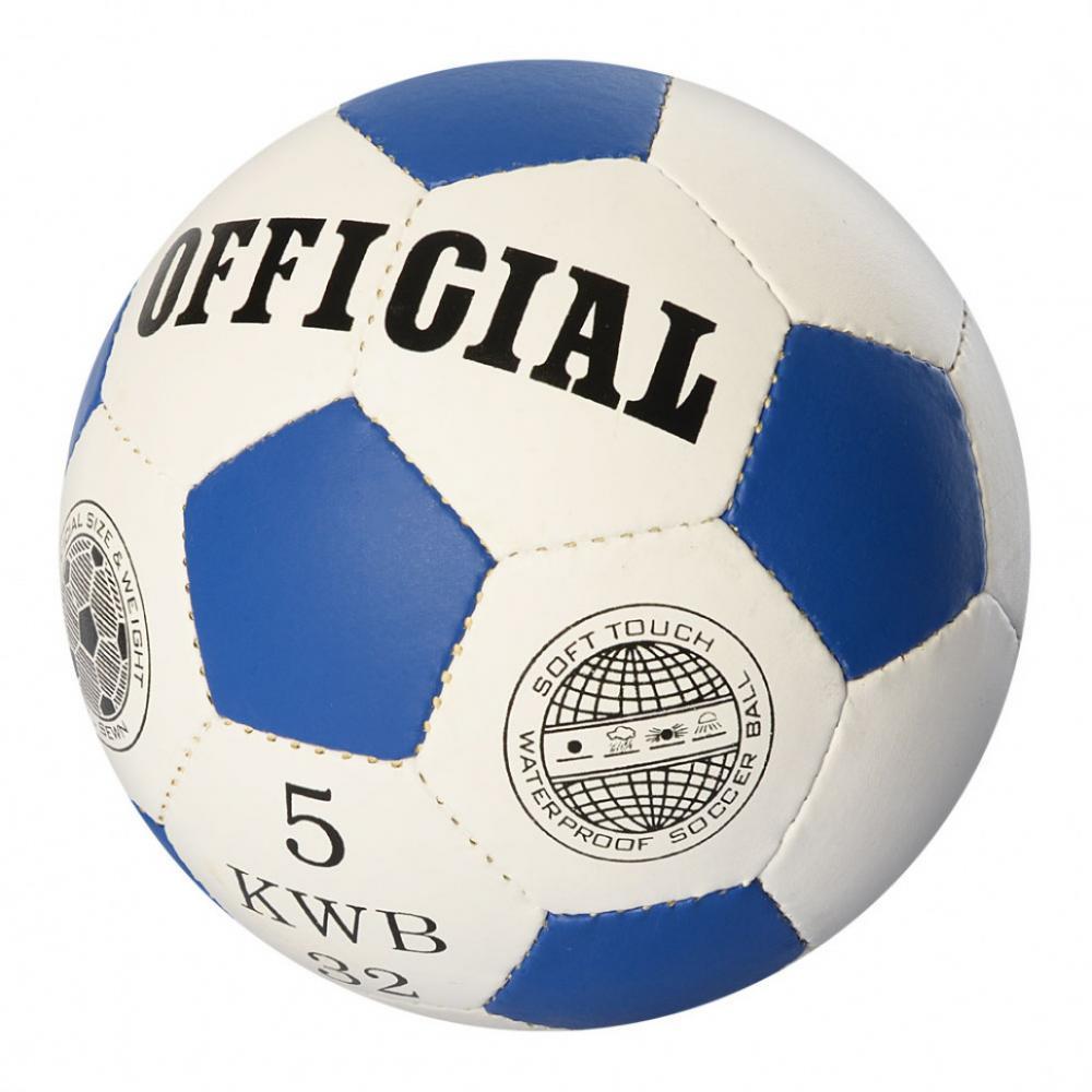 Мяч футбольный OFFICIAL 2500-203 размер 5 Синий