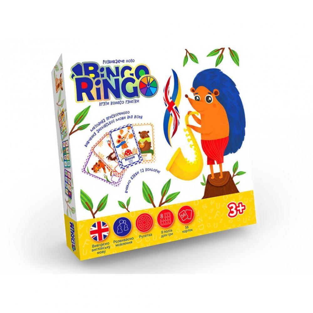 Детская настольная игра Bingo Ringo GBR-01-01EU на укр/англ. языках