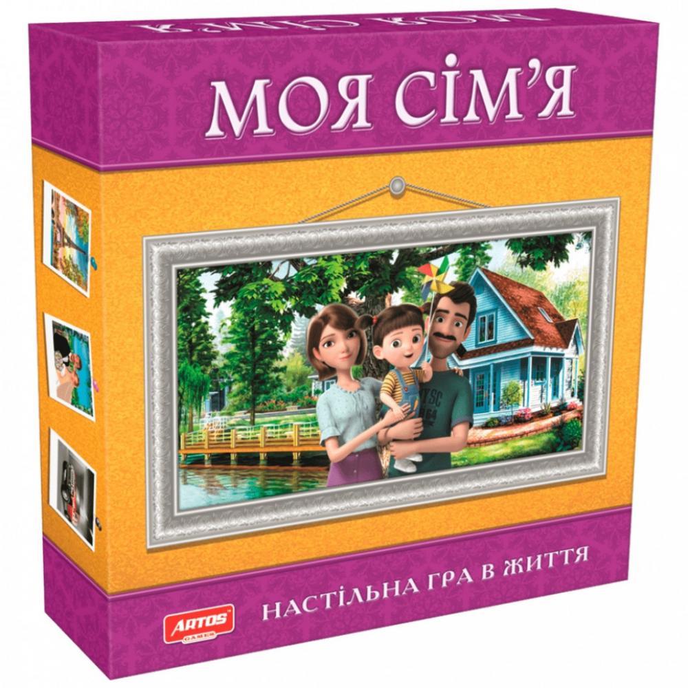 Настільна гра Моя сім'я 0765ATS на укр. мовою