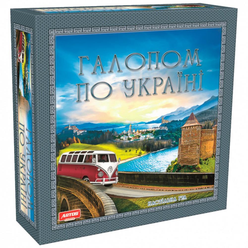 Настольная игра Галопом по Украине 1182 от 8-ми лет
