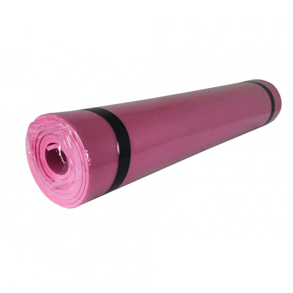 Йогамат, коврик для йоги M 0380-3 материал EVA Розовый