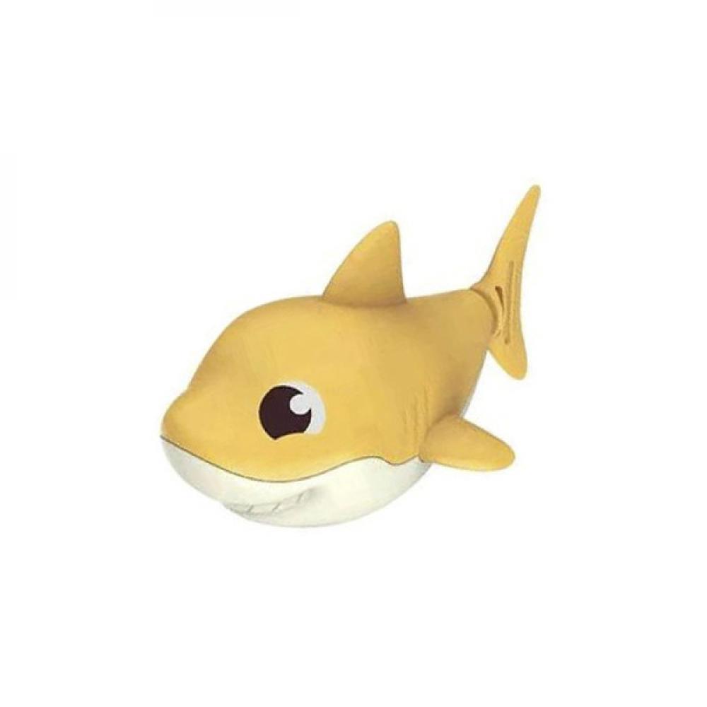 Іграшка для ванної Акула 368-3 заводна, 11 см Жовтий