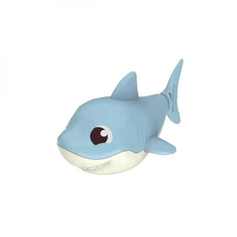 Іграшка для ванної кімнати Акула 368-3 заводна, 11 см Синій