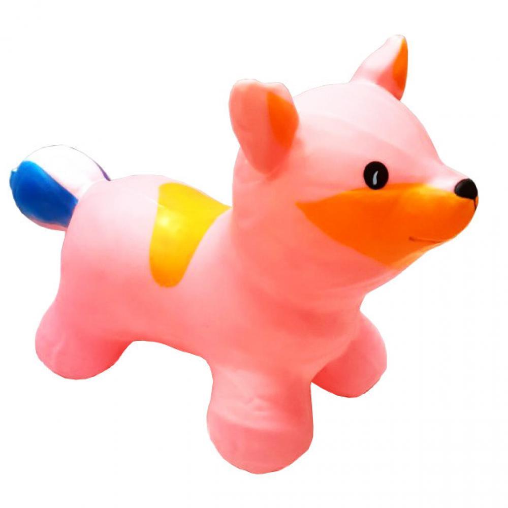 Іграшка-стрибун Лисиця BT-RJ-0074 Надувна Рожевий
